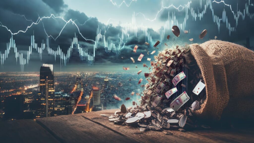 FIIs sell,
FII data October 2024,
Foreign investors ₹94000 crore outflow,
FII withdrawal October 2024,
Foreign investment trends India 2024,
Stock market FII outflows October,
Where are FIIs investing October 2024,
FII outflow impact on stock market,
Foreign investment withdrawal reasons,
FII October outflows analysis,
Indian stock market FII withdrawal,
