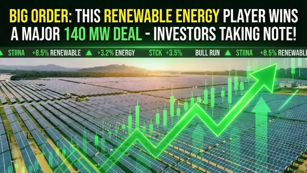 Big Order, NTPC Green Energy news, Ayana Renewable project, RTC renewable energy, renewable energy stock India, green power contract, NTPC renewable updates,