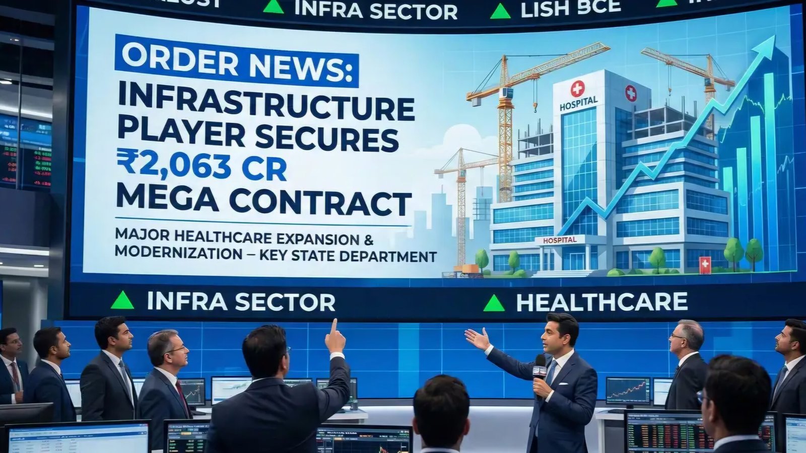 Order News, big contract India, NCC Ltd project, infra stock update, ₹2063 crore order, construction sector India, long term EPC stock,